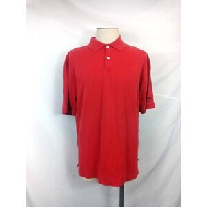 Callaway Sport Mens XL Red Golf Polo Shirt‎ Performance Athletic Short Sleeve